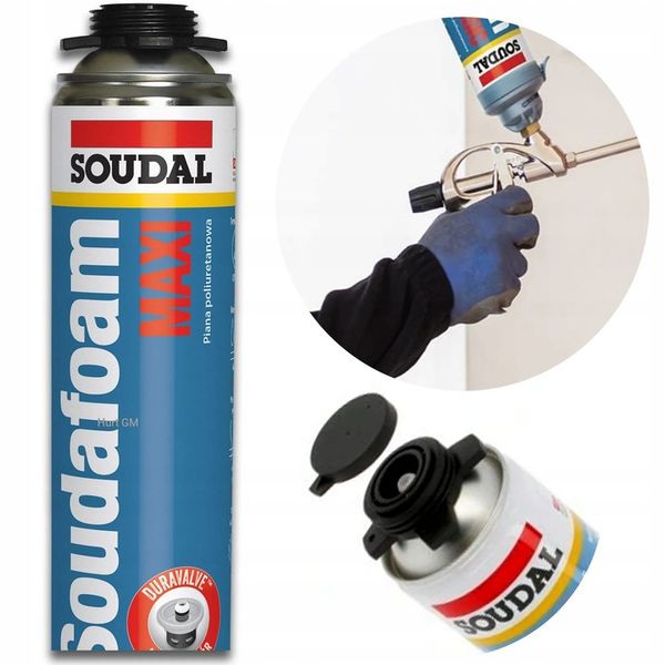 Piana montażowa Soudal 870 ml MAXI zdjęcie 5