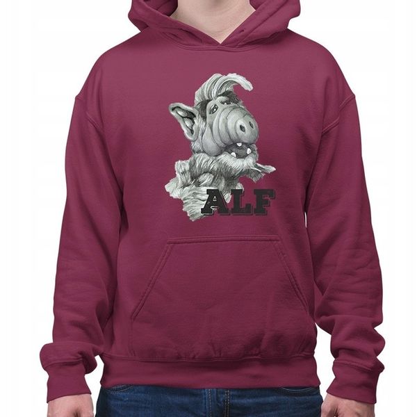 bluza z kapturem KM-BU SL9 alf szkic kultowe seria zdjęcie 1