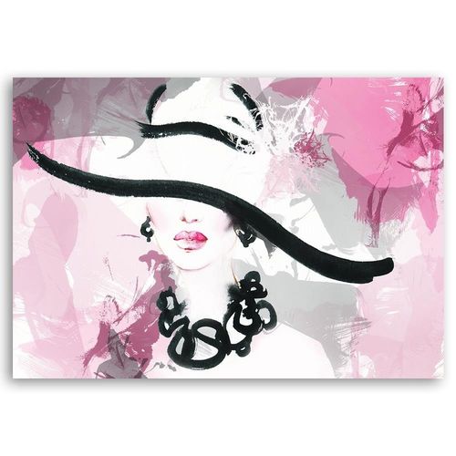Deco Panel, Kobieta w kapeluszu 60x40 na Arena.pl