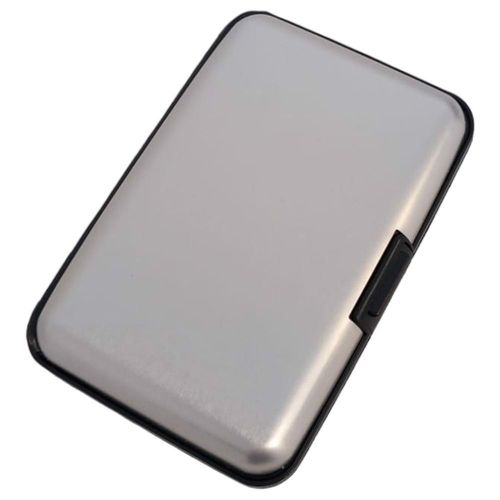 Etui aluminiowe na karty z ochroną RFID srebrny na Arena.pl