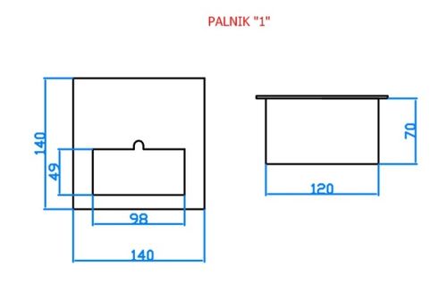 Biokominek MCJ Focus na Arena.pl