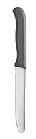 Nóż nożyk kuchenny śniadaniowy DENIS 21 cm szary