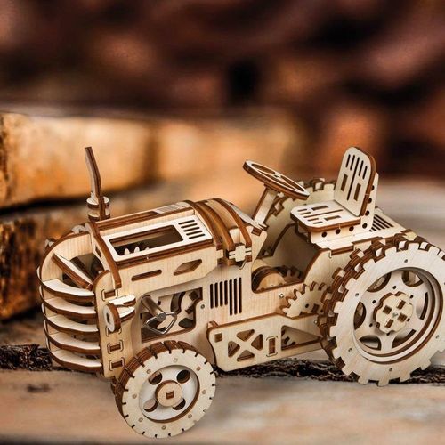 ROBOTIME Drewniany Model Puzzle 3D Traktor na Arena.pl