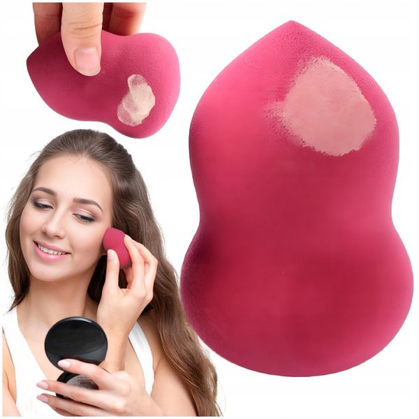 GĄBKA GĄBECZKA DO MAKIJAŻU PODKŁADU BEAUTY BLENDER APLIKATOR MAKE-UP zdjęcie 1