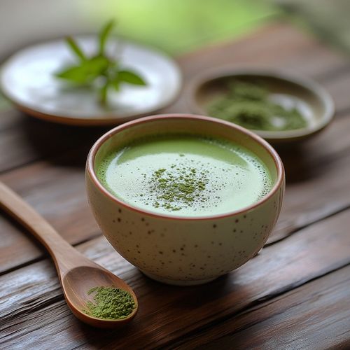 Zestaw Do Herbaty Matcha Japoński Bio 100g z Miotełką Chasen Bambusową na Arena.pl