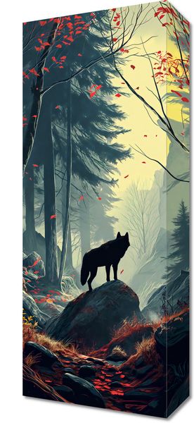 Obraz 20x50cm Leśne Echa zdjęcie 1