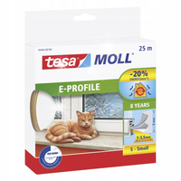 TESA USZCZELKA BIAŁA E - 25m 9mm TS05464-00102-00