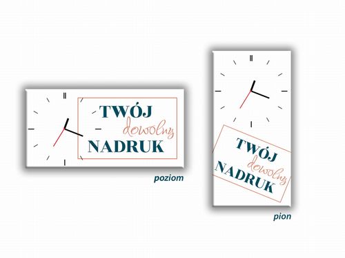 ZEGAR SZKLANY PROSTOKĄTNY na Arena.pl