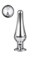 gleaming love silver pleasure plug m