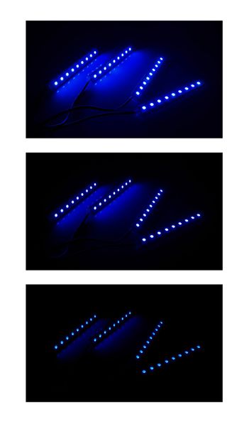 Oświetlenie Interlook LED RGB wnętrza auta zdjęcie 5