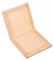 DREWNIANE PUDEŁKO NA ZAPROSZENIE PREZENT KOMUNIA ŚLUB MAGNES