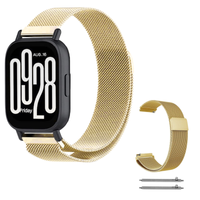 Pasek do Xiaomi Redmi Watch 5 Lite 22mm bransoleta opaska teleskopy złoty
