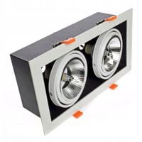 LAMPA SUFITOWA PODTYNKOWA REFLEKTOR GU10 SALON