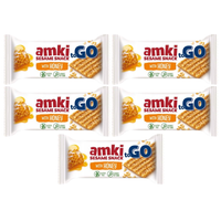 Amki to Go Sezamki z miodem 22,5 g x 5 sztuk