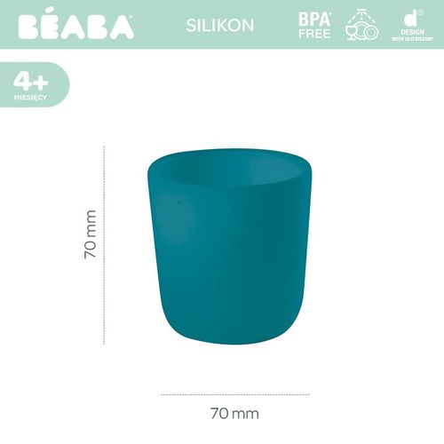 Beaba Silikonowy kubek blue na Arena.pl