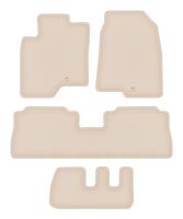 Dywaniki welurowe DURBAN beżowe Chevrolet Captiva 2006-2017 7 osób