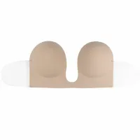 bye bra seamless u-style bra d nude - biustonosz samoprzylepny