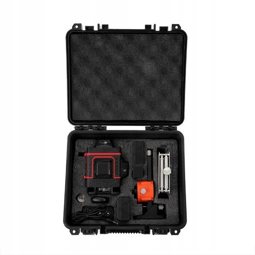 LASER KRZYŻOWY Poziomica Laserowa 16 Linii + STATYW 115cm Zielony + na Arena.pl