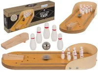 Gra Stołowa Bowling - Mini Kręgielnia - Zręcznościowa Gra Imprezowa