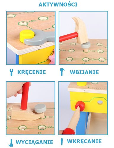 duży drewniany warsztat na Arena.pl