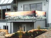 Osłona na balkon POD WYMIAR dekoracja balkonu HIT!