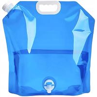 Butelka kanister na wodę ViO PE-T 5l miękką z Uchwytem Kranikiem i Korkiem