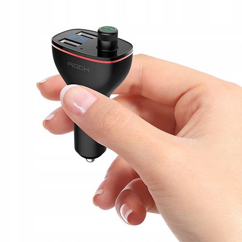 ROCK B300 TRANSMITER FM BLUETOOTH+ŁADOWARKA 2xUSB na Arena.pl