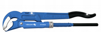 Klucz nastawny do rur, 45°, 560 mm / 2", Hoegert Technik