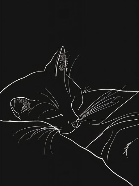 Plakat 75x100cm Nocny Spokój zdjęcie 1