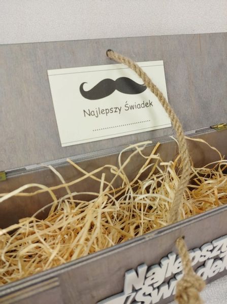 SKRZYNKA NA ALKOHOL PODZIĘKOWANIE DLA ŚWIADKÓW zdjęcie 7