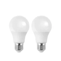 2 x Żarówka LED A60 E27 8W 730lm zimna barwa do biura energooszczędna