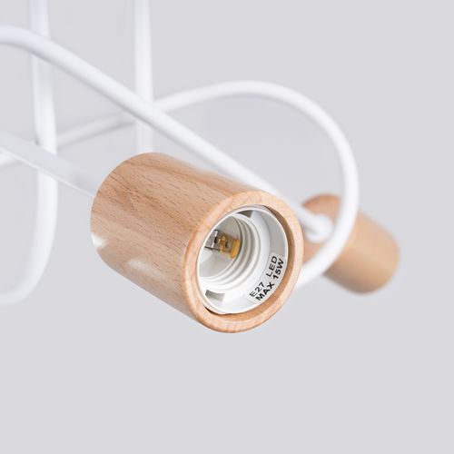 Żyrandol EMBER 3 biały na Arena.pl