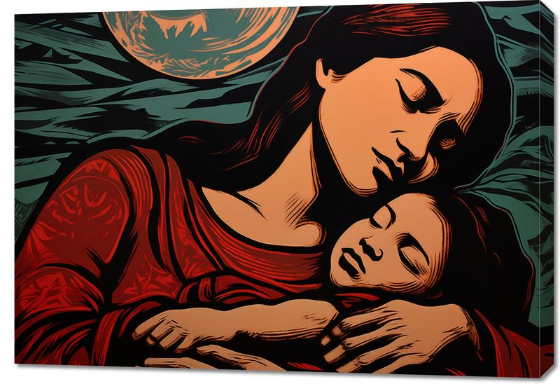 Obraz 100x70cm Matczyne Więzi zdjęcie 1