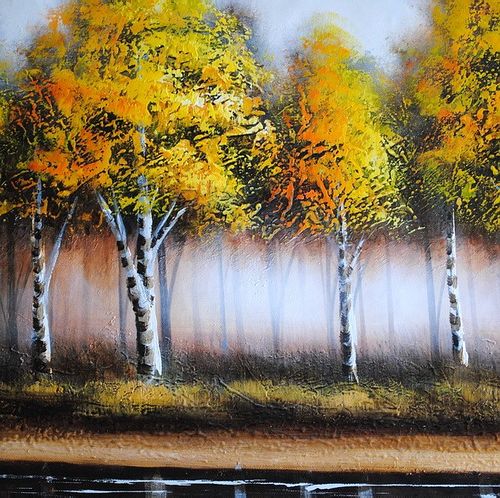 Pejzaż współczesny (60x90cm) na Arena.pl