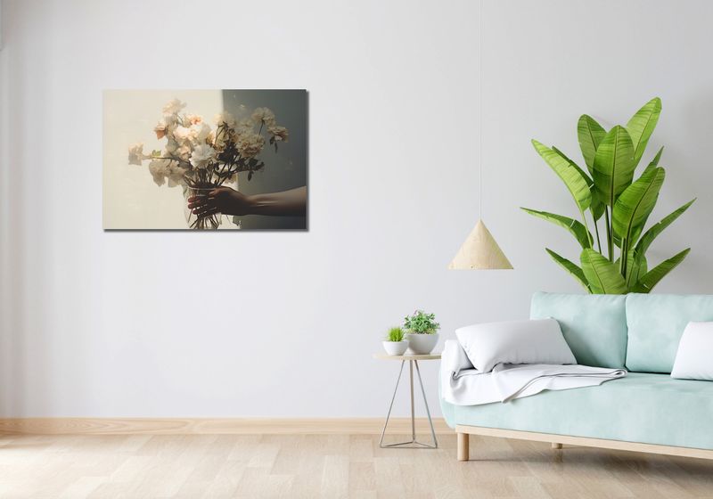 Obraz 90x60cm Ulotne Piękno Bukietu zdjęcie 2