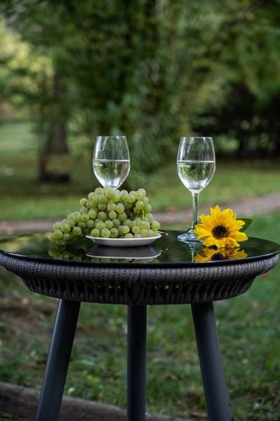 Okrągły stolik aluminiowy BREVE zdjęcie 2