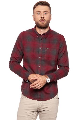 KOSZULA LEE BUTTON DOWN RHUBARB RED L880ZGGB M na Arena.pl
