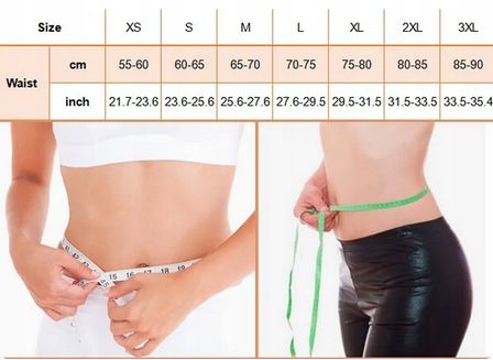 Gorset damski czarny gotycki 5XL na Arena.pl