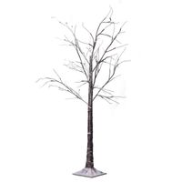 Ozdobna lampa podłogowa Christmas ABR-LSCH-64 Abruzzo IP44 drzewo brązowa