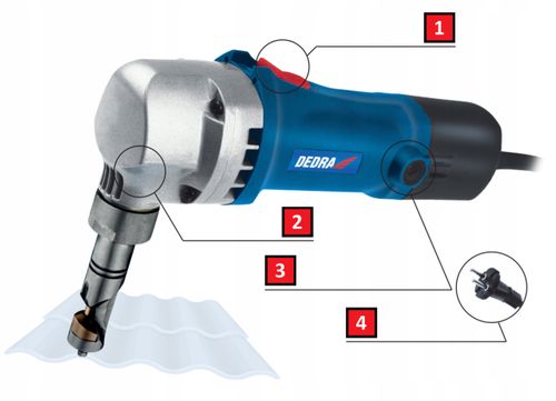 Nożyce do blachy DEDRA DED7502 na Arena.pl
