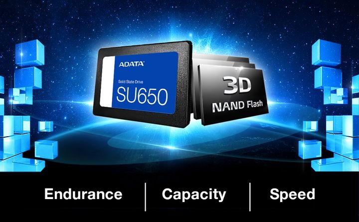 Dysk SSD ADATA Ultimate SU650 256GB 2.5'' 3D TLC zdjęcie 7