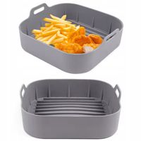 Wkład silikonowy do frytkownicy AIR FRYER beztłuszczowej forma do pieczenia