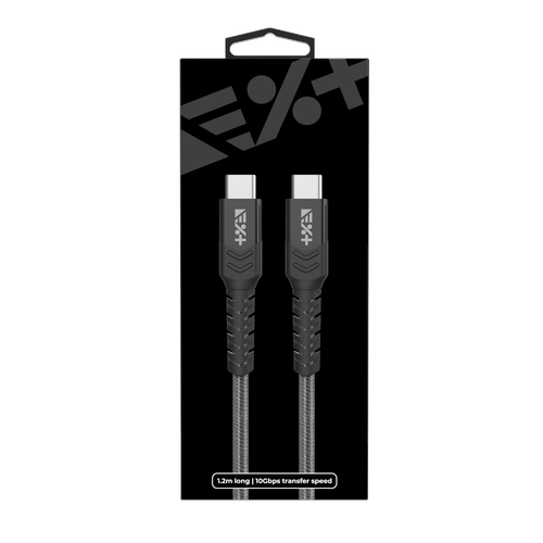 NEXT ONE Kabel Braided USB-C / USB-C 1,2 m space gray na Arena.pl