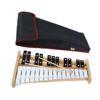 CYMBAŁKI 27 TONOWE DZWONKI DREWNIANE + POKROWIEC