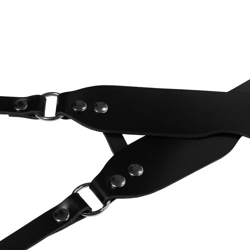 maska na oczy ze skóry naturalnej. gadżet erotyczny dla dorosłych. na Arena.pl