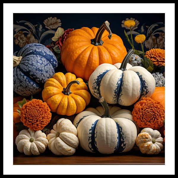 Plakat 70x70cm Jesienne Bogactwo zdjęcie 3