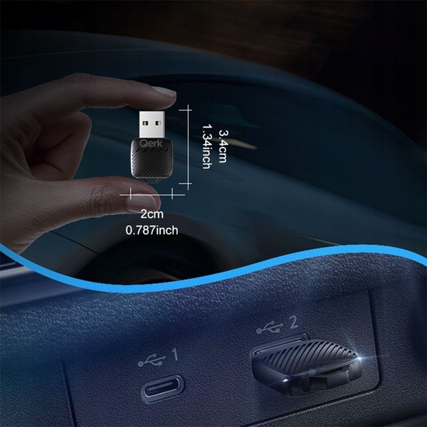 Super Adapter Android Auto Bezprzewodowy Wifi 6 Bluetooth 5.4 USB c zdjęcie 5
