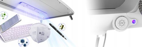 Podstawka nadstawka pod monitor organizer z szufladą USB UV SPP-UVGR na Arena.pl