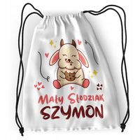 Plecak Sportowy Szkolny Dla Szymona Syna Dziecka Z Nadrukiem Ze Zdjęciem