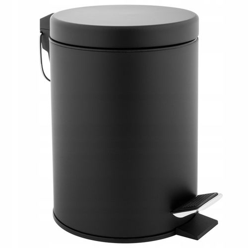 Kosz na śmieci śmietnik 3L do WC łazienki toalety biura czarny LOFT YOKA na Arena.pl